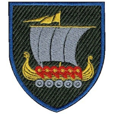 Шеврон 153 ОМБр (лодія) кольоровий