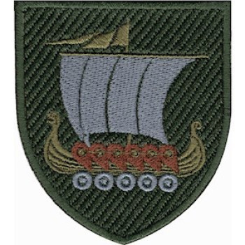 Шеврон 153 ОМБр (ладья) хаки