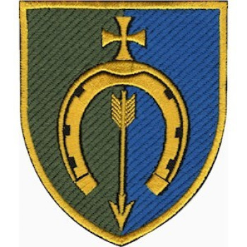 Шеврон 154 ОМБр цветной