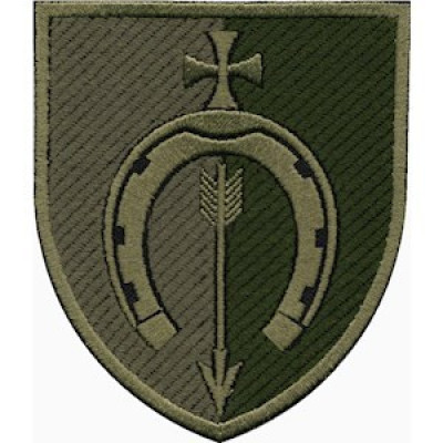 Шеврон 154 ОМБр оливковый