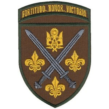 Шеврон 155 ОМБр Fortitudo. Honor. Victoria койот