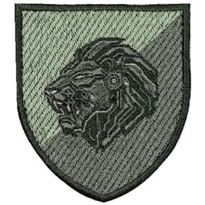 Шеврон 157 ОМБр оливковий