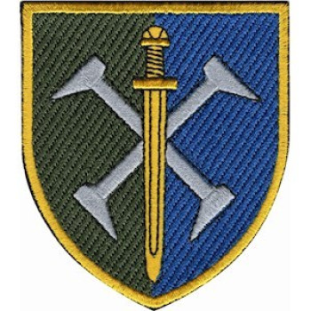 Шеврон 162 ОМБр цветной