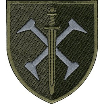 Шеврон 162 ОМБр оливковый