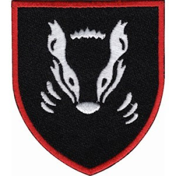 Шеврон 41 ОМБр чёрный