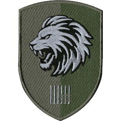 Шеврон 63 ОМБр оливковий
