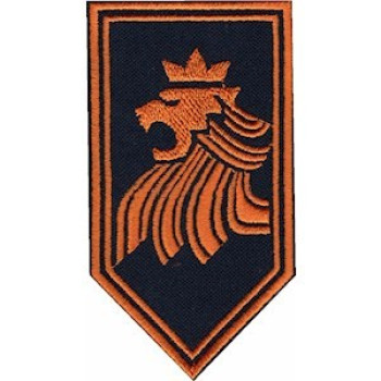 Шеврон 63 ОМБр синий