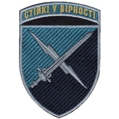 Шеврон 80 батальйону управління кольоровий