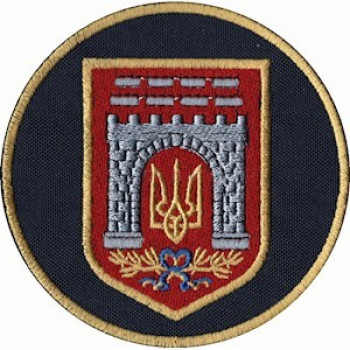 Шеврон Национальная Гвардия Украины (НГУ) Черновцы синий