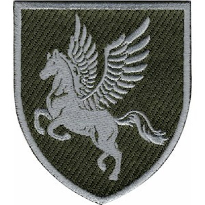 Шеврон 456 бригада транспортної авіації оливковий