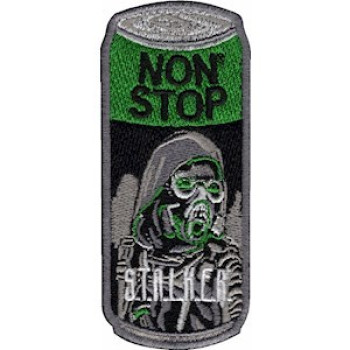 Шеврон Non Stop Stalker черный
