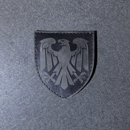 Шеврон 82 ОДШБр (шкіра)