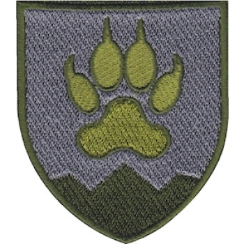 Шеврон 15 ОГШБ оливковий