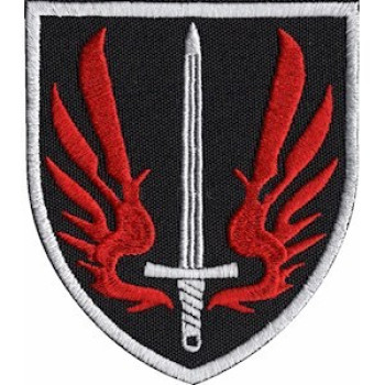 Шеврон 67 ОМБр цветной