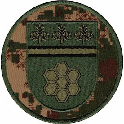 Шеврон в\ч 3043 НГУ камуфляж "Хижак"