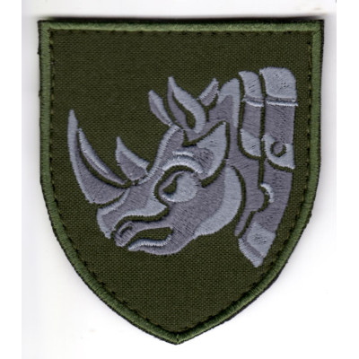 Шеврон 4 ОВМБр оливковий